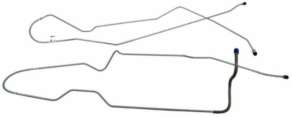 Fits 1981-87 Chevrolet/GMC Truck Brake Lines (Front To Rear) LBL418