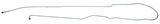 /GMC Truck Brake Lines (Front To Rear) fits 1967-1970 Chevy C10 Pickup LBL424 Shafer's Classic Reproductions