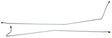 /GMC Truck Brake Lines (Front To Rear) fits 1960-1962 GMC 1000 Series LBL434 Shafer's Classic Reproductions