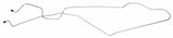 Front To Rear Brake Line fits 1963-1964 Ford Customline LBL601 Shafer's Classic Reproductions