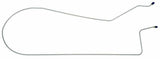 Fits 1963-64 Chevrolet Corvette Front to Rear Brake Line LBL901