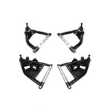 Fits 1973-1987 Chevrolet C10 2WD Tubular Upper & Lower Control Arms for 1973-1987 Chevy C10 steel black fits-1973-1987-chevrolet-c10-2wd-tubular-upper-lower-control-arms-lcauca7387