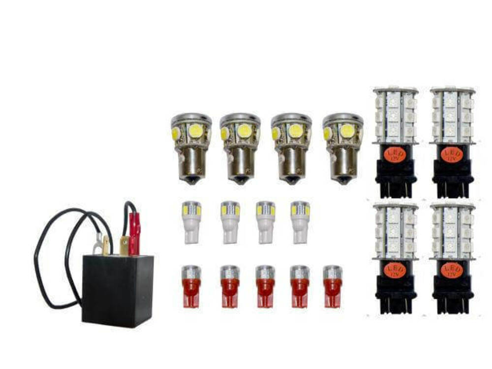 LED Exterior Light Kit fits Ford Mustang 89-93 SD-8993-FOX-EXT muscle car