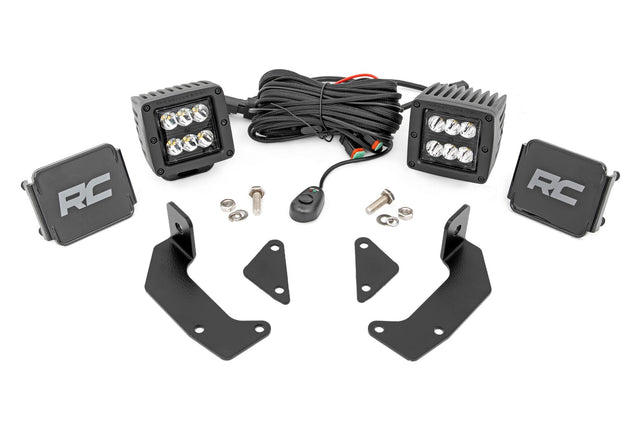 LED Light Kit; Cage for 2021-2022 by Rough Country