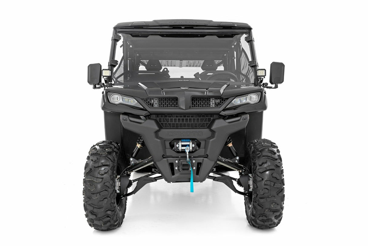 LED Light Kit; Cage Mount; 2" Black Pair; White DRL; CFMOTO UFORCE 1000 96104