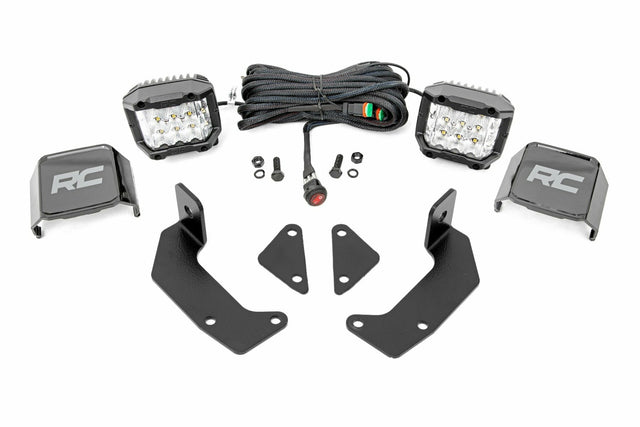 LED Light Kit; Cage for 2021-2022 by Rough Country