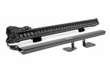 LED Light Kit; Hood Mount; 30" Black Single Row; Mahindra Roxor 99003