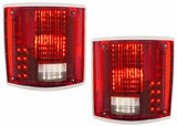 1988-91 Blazer Led Taillamp Assemblies-Fleetside-Deluxe-Pair LED87FD