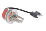 RetroBright 5.75 inch round LED headlight bulb high beam only standard H4 wiring 5700K modern white 3-pin H5024