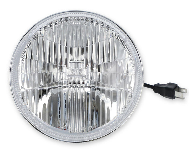 RetroBright 5.75 inch round LED headlight bulb high beam only standard H4 wiring 5700K modern white LFRB155