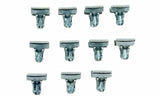 Fits 1957 Chevrolet Full Size Lower Grille Retaining Clip Set LGRC01
