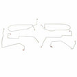 Brake Line for Intermediate drum brakes stainless steel