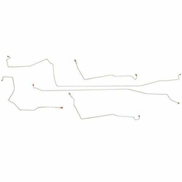 Brake Line for 2000-2007 Ford Focus Intermediate AWABS ABS disc brakes stainless steel