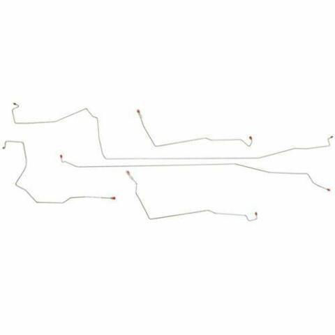 Brake Line for 2000-2007 Ford Focus Intermediate AWABS disc brakes stainless steel