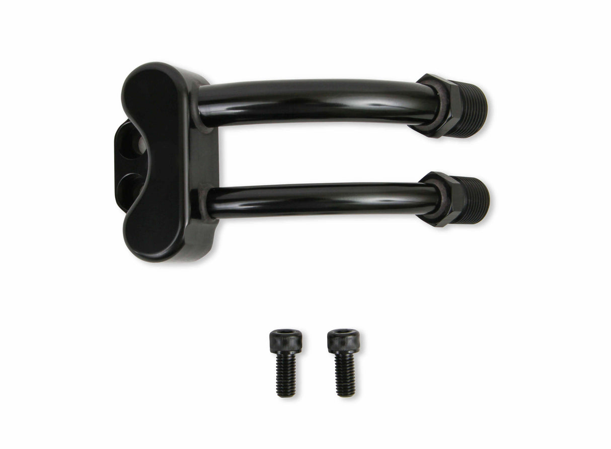 Hooker performance muffler black comp-199-201bk