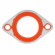 Mr. Gasket lipstick performance reusable thermostat gasket Chevy small and big block v8's chrome aluminum rubber 738