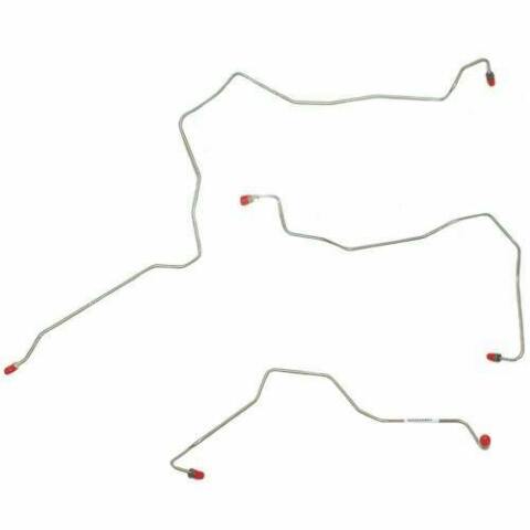 Front Brake Line Kit for 1999 Mercury Cougar steel