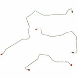 Front Brake Line Kit for 1999 Mercury Cougar steel