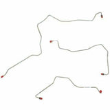 Front Brake Line Kit for 1999 Mercury Cougar stainless steel