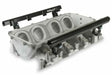 Holley EFI Lo-Ram Manifold Base and Fuel Rails Single Fuel Injector GM LS3/L92 300-670 black aluminum