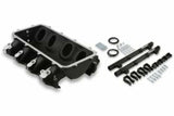 Holley EFI Lo-Ram Manifold Base and Fuel Rails Single Fuel Injector GM LS3/L93 300-670BK