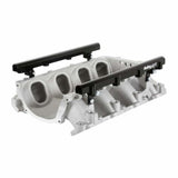 Holley EFI Lo-Ram Manifold Base &Port Inject Fuel Rail-Gm Gen V Lt-Front-Feed-Satin-300-713