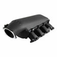 Holley EFI Lo-Ram Manifold Base-Gm Gen V Lt Top-Feed-Direct Injection-Black-300-715BK black aluminum