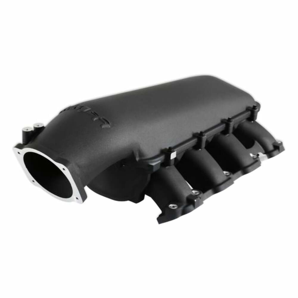 Holley EFI Lo-Ram Manifold Base-Gm Gen V Lt Top-Feed-Direct Injection-Black-300-715BK black aluminum