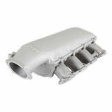 Holley EFI Lo-Ram Manifold Base-Gm Gen V Lt Top-Feed-Direct Injection-Satin-300-715 black aluminum