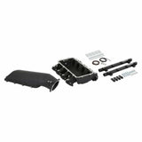 Holley EFI Lo-Ram Manifold Kit &Port Inject Fuel Rails-Gm Gen V Lt Top-Feed-Black-300-718BK black aluminum