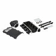 Holley EFI Lo-Ram Manifold Kit &Port Inject Fuelrail-Gm Gen V Lt Front-Feed-Black-300-719BK for Ram Corvette black aluminum