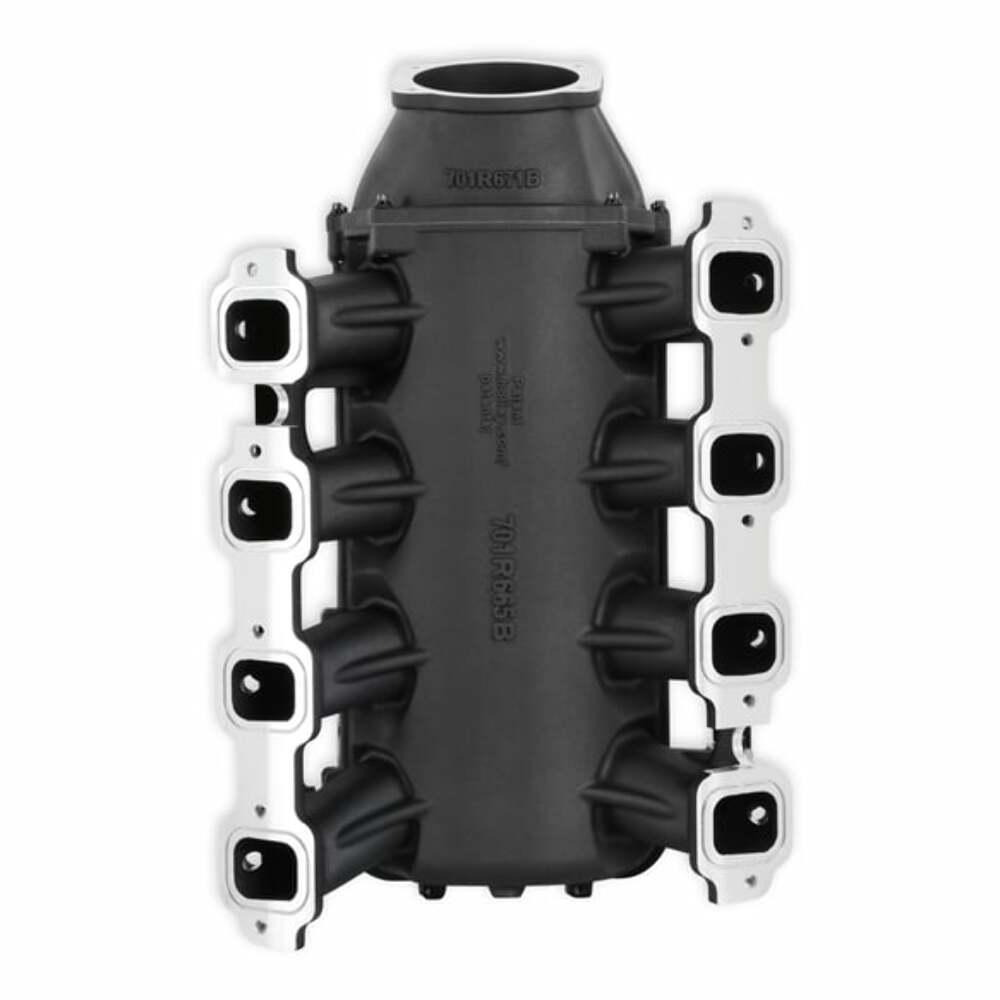 Hooker performance muffler black black-300-719bk