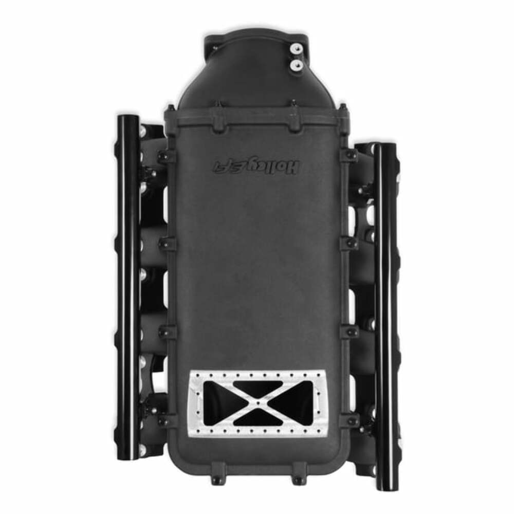Hooker performance muffler black black-300-719bk