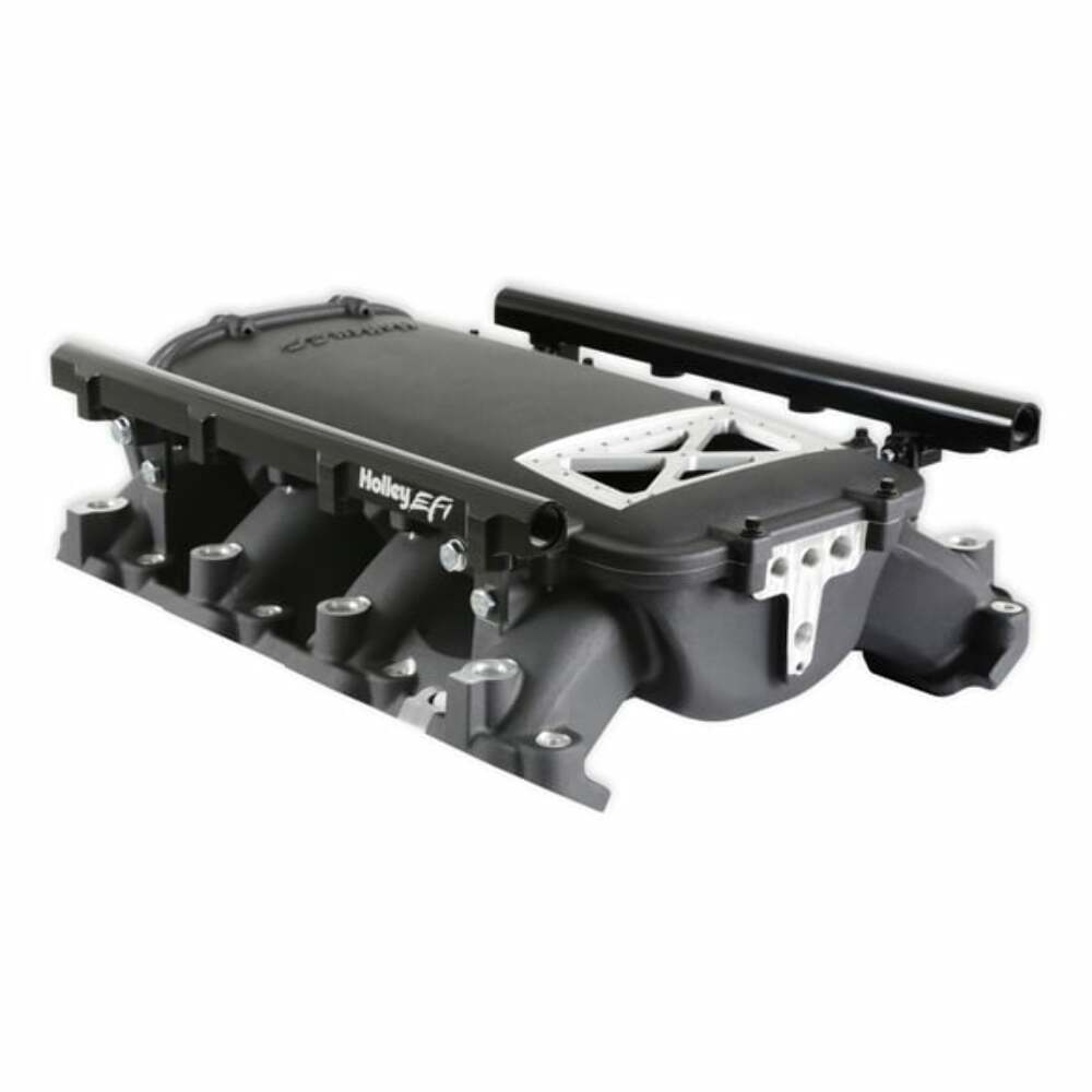 Hooker performance muffler black black-300-719bk