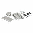 Holley EFI Lo-Ram Manifold Kit &Port Inject Fuelrail-Gm Gen V Lt Front-Feed-Satin-300-719 for Ram Corvette black aluminum