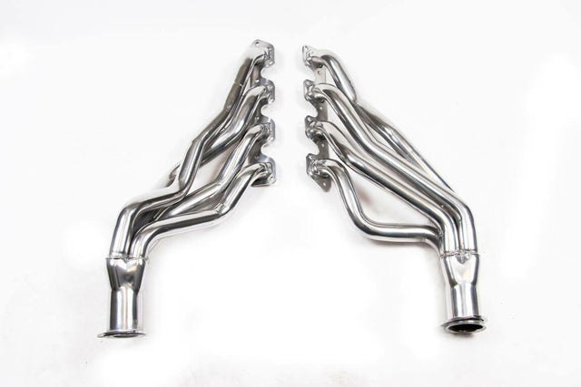 Long Tube Header for 1970-1973 Ford Mustang 351C-4V Silver Ceramic 32118FLT performance headers black