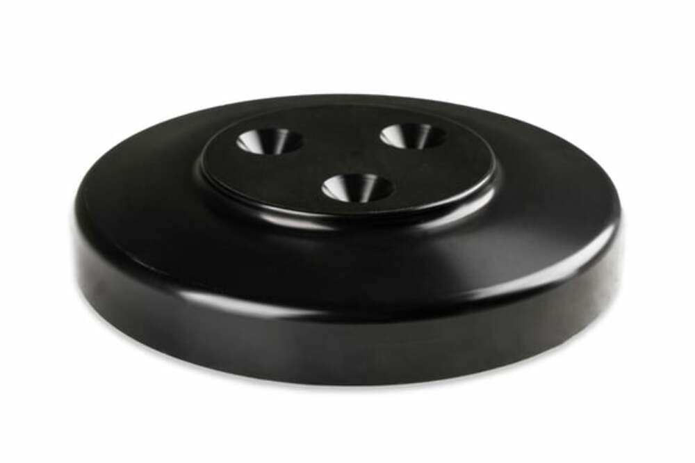 Hooker performance muffler black black-20-160bk