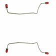 Brake Line for 2000-2007 Ford Focus Rear Wheel Cylinder Lines No TC Rear Drums No ABS stainless steel