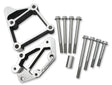 Hooker performance muffler black aluminum alignment-21-3bk