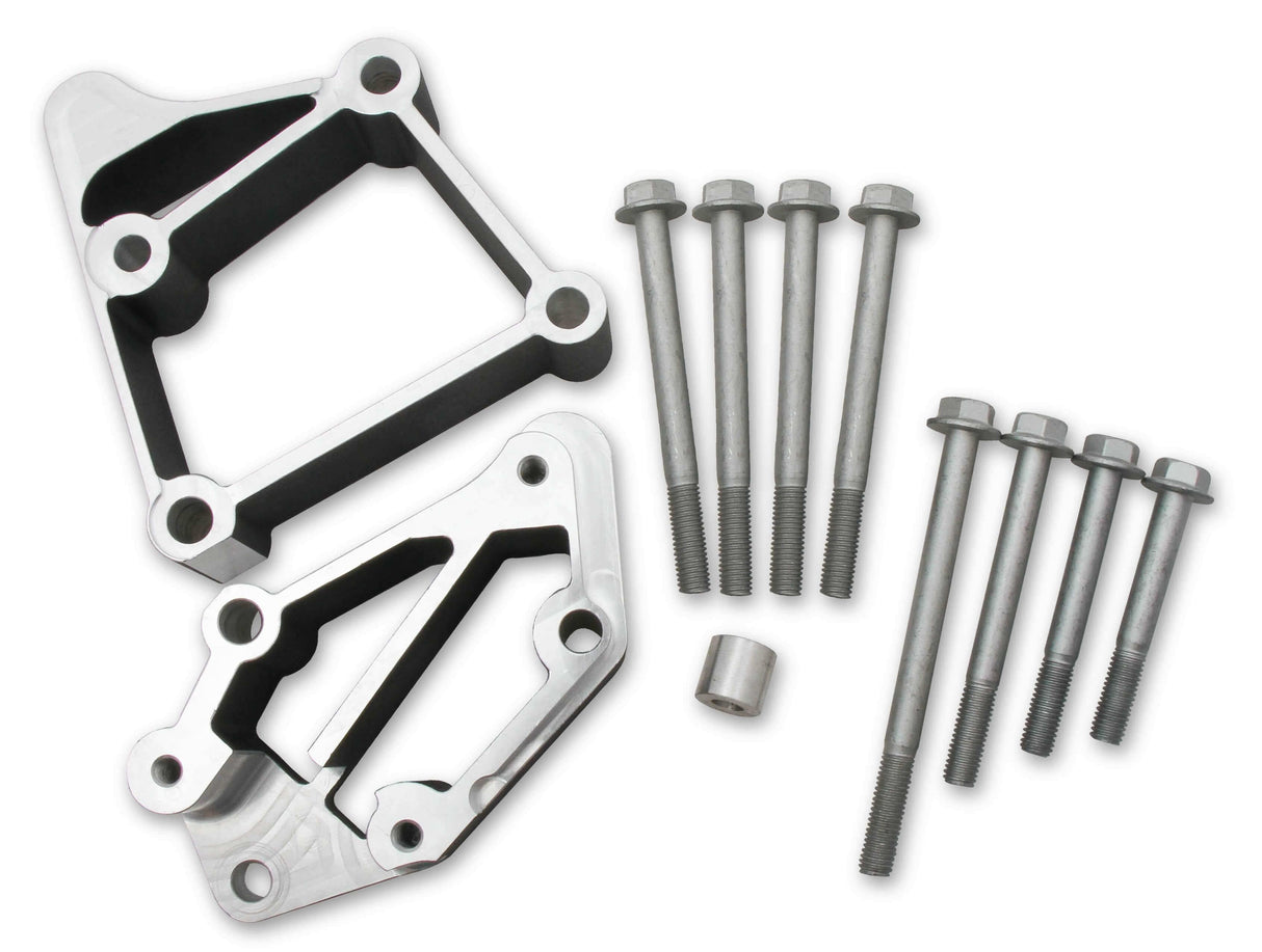 Hooker performance muffler black aluminum alignment-21-2bk