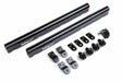 Holley EFI LS Hi-Flow Fuel Rails - Fits LS1, LS2, LS3, LS6 & L99 factory intakes - 534-209 black aluminum