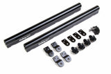 Holley EFI LS Hi-Flow Fuel Rails - Fits LS1, LS2, LS3, LS6 & L99 factory intakes - 534-209 black aluminum