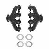 Hooker LS Swap Exhaust Manifolds -Center Dump-Black Ceramic-Multi-Fit-2.50-8504-3HKR