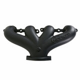 Hooker LS Swap Exhaust Manifolds -Center Dump-Black Ceramic-Multi-Fit-2.50-8504-3HKR