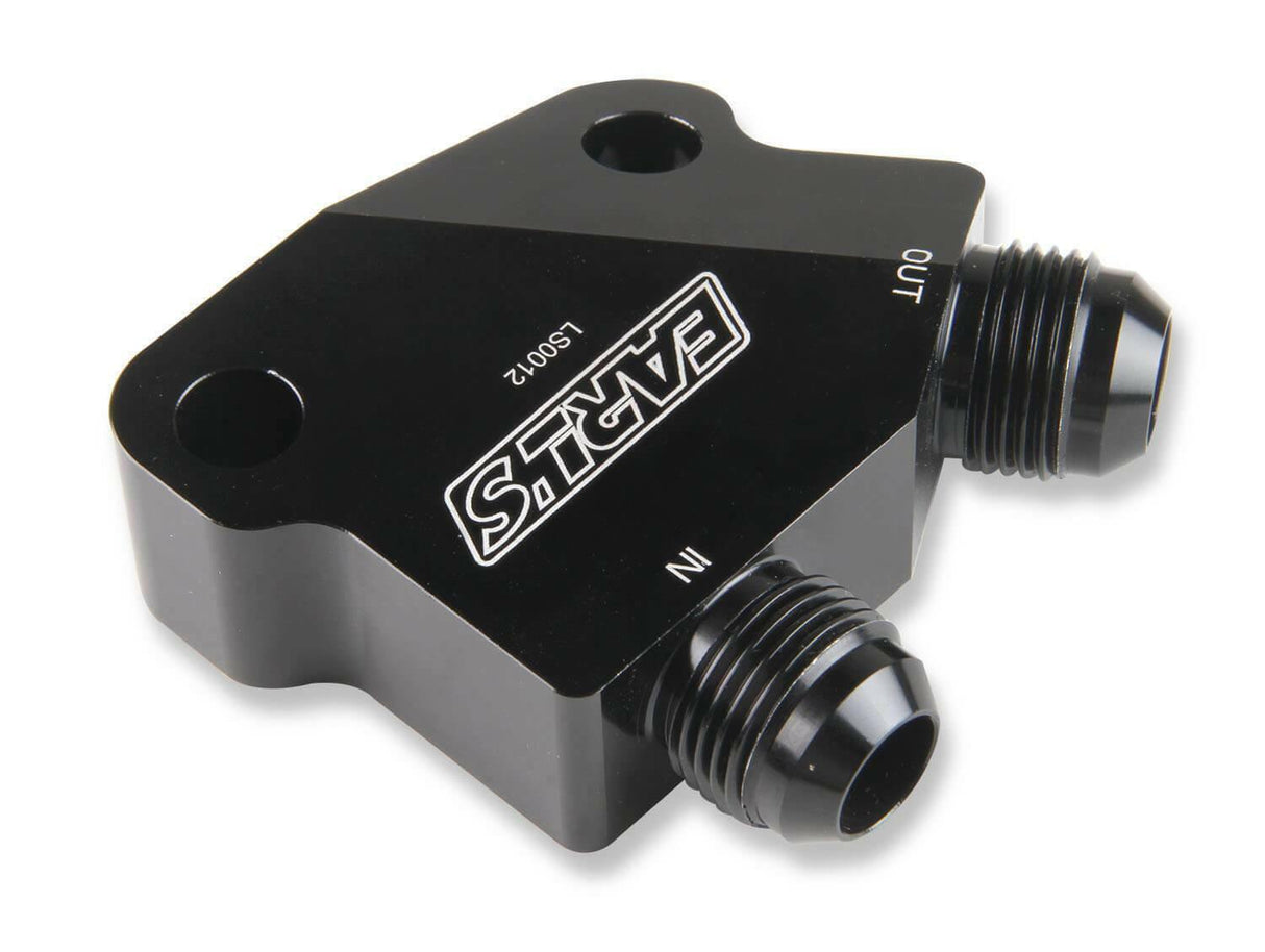 Earls LS Side Mount Oil Cooler Adapter - LS0012ERL