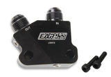 LS Side Mount Oil Cooler Adapter - LS0012ERL AN fitting