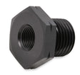 Earl's GM LS Oil Pressure Gauge Adapter Fittings - LS0021ERL AN fitting black aluminum