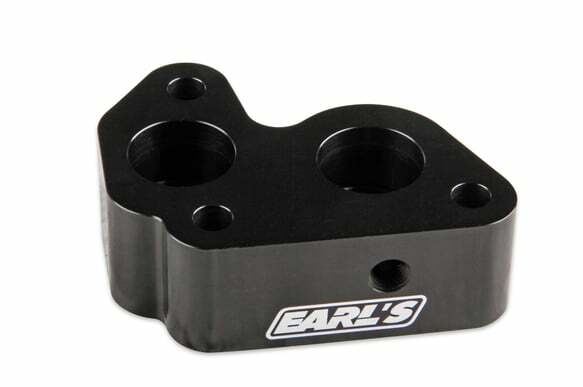 Remote Mount Electric Water Pump Block Adapters - LS0022ERL AN fitting