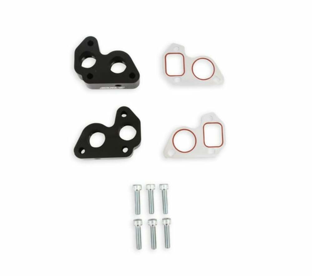 Earls Remote Mount Electric Water Pump Block Adapters - LS0022ERL