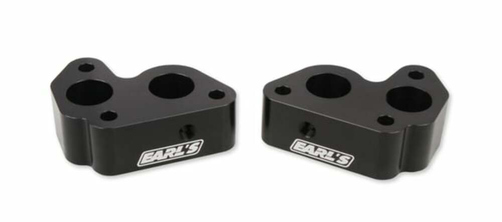 Earls Remote Mount Electric Water Pump Block Adapters - LS0022ERL